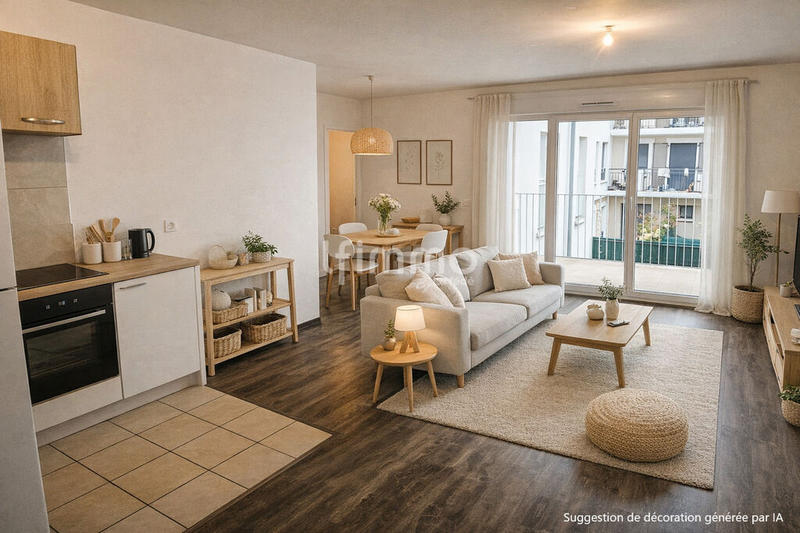 Appartement - 58 m² - 3 pièces