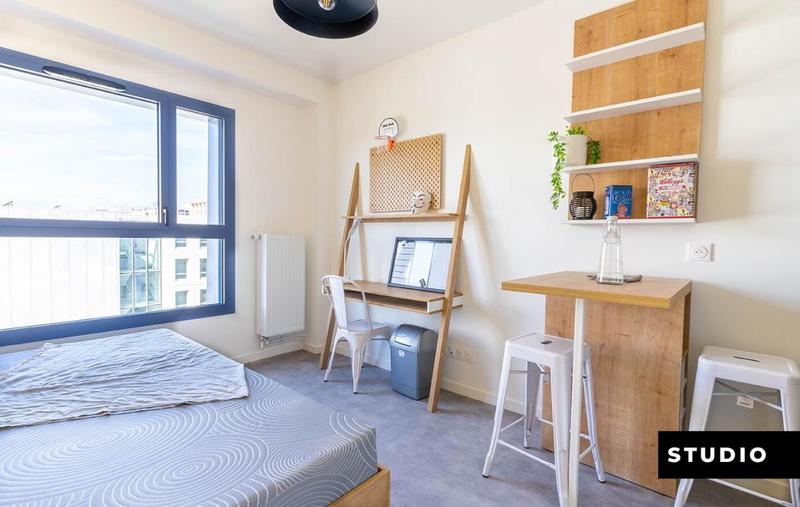 Studio - 17 m² - 1 pièce