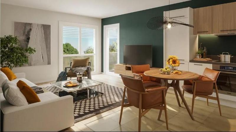 Appartement - 42 m² - 2 pièces