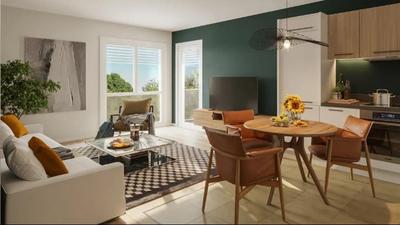 Appartement - 42 m² - 2 pièces