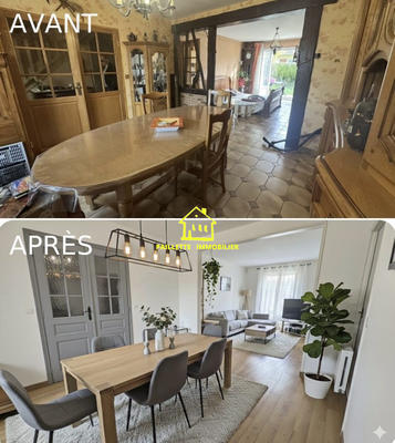 Maison - 93 m² - 4 pièces