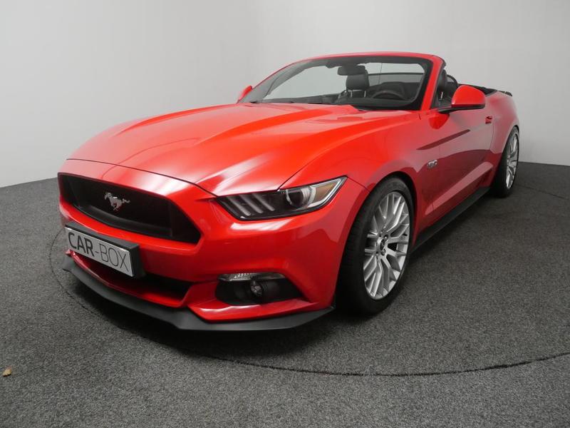 Ford Mustang Convertible 5.0 V8 Gt 421 Bva Pas de Malus -Cam-Sieges Chauffants &amp; Ventile-Gps-Demarrage Main Libre-Jantes