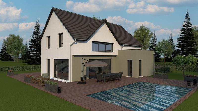 Maison contemporaine - 210 m² - 7 pièces