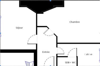 Appartement - 29 m² - 2 pièces