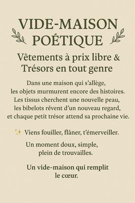 Vide maison vide dressing