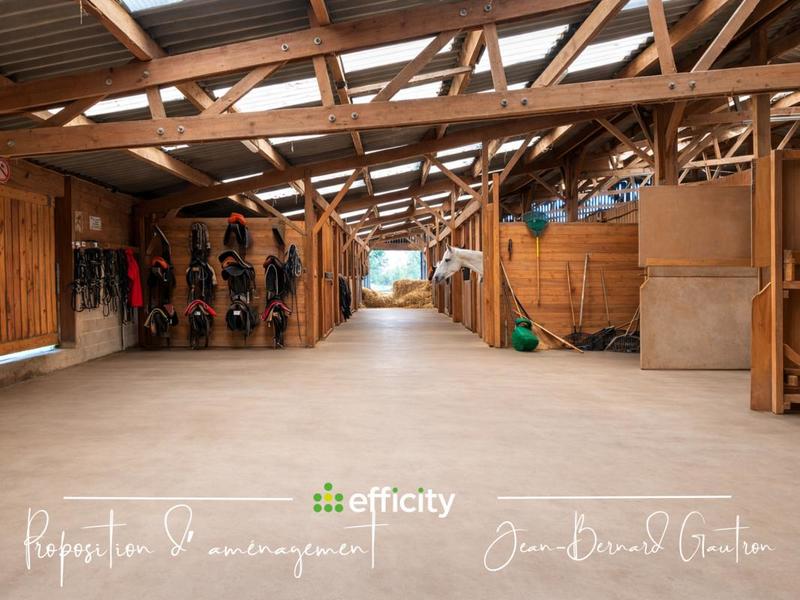 Maison de domaine équestre - 1 391 m² - 2 pièces