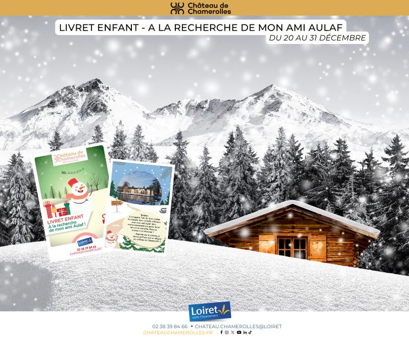 Livret enfant « à la recherche de mon ami Aulaf ! »