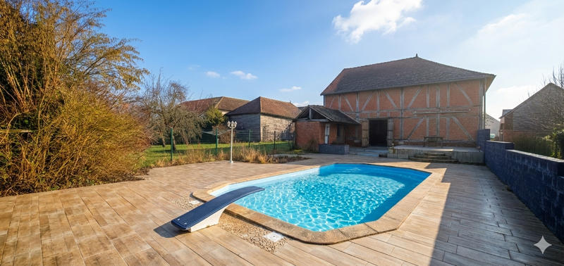 Longère - 202 m² - 7 pièces