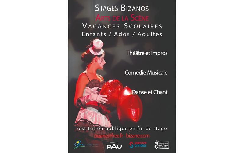 Stage Arts de la scène - Enfants, Ados, Adultes