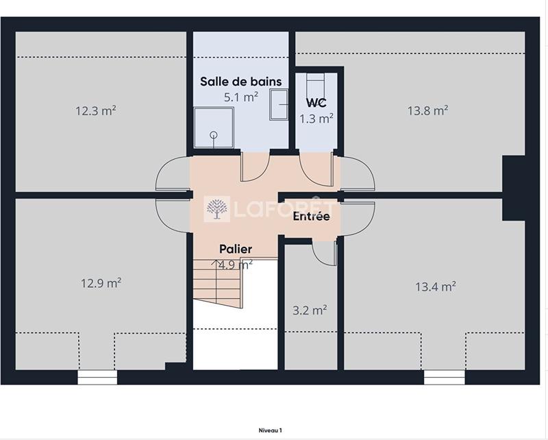 Maison contemporaine - 130 m² - 6 pièces