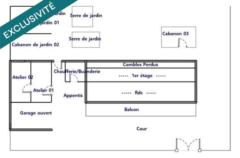 Maison - 123 m² - 4 pièces