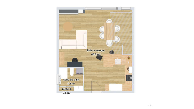 Maison de village - 107 m² - 5 pièces