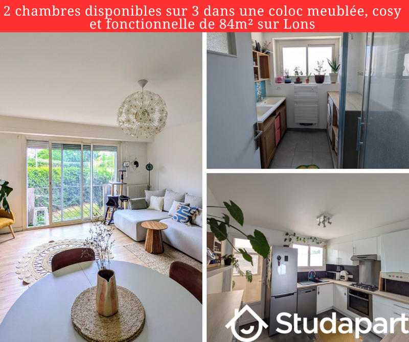 Chambre - 12 m² - 1 pièce