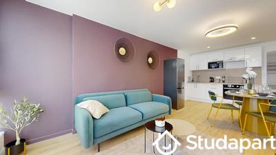 Chambre - 11 m² - 1 pièce