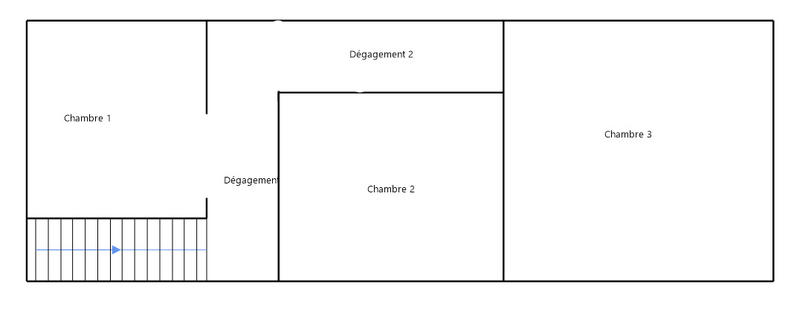 Maison - 75 m² - 4 pièces