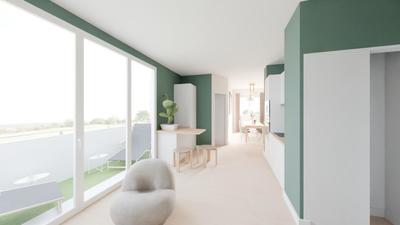 Appartement - 54 m² - 3 pièces