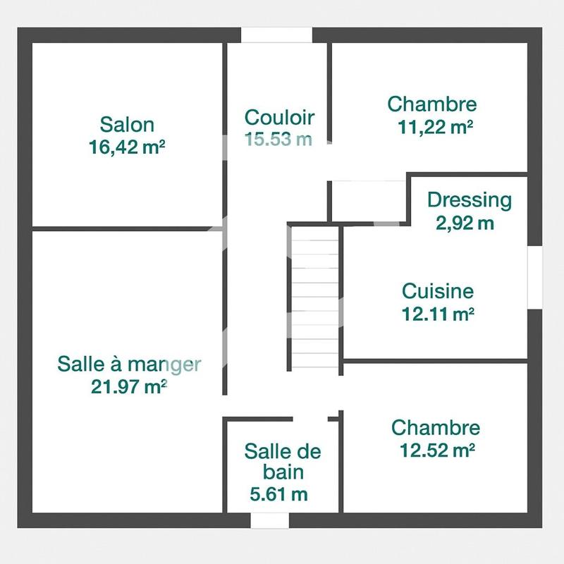 Maison - 170 m² - 8 pièces