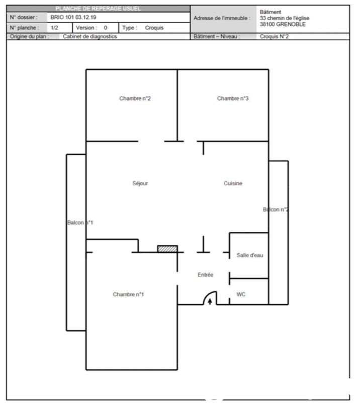 Chambre - 62 m² - 1 pièce