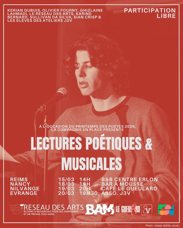 Soirée lectures poétiques