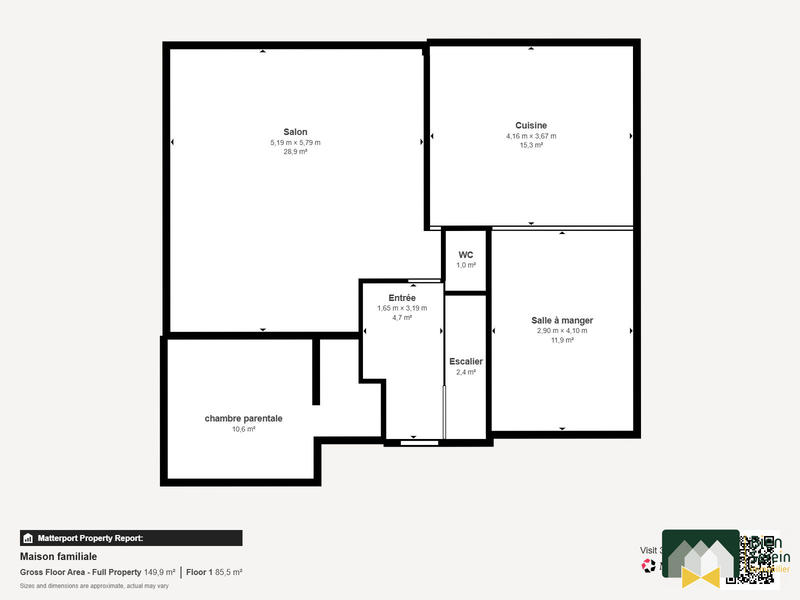 Maison - 120 m² - 6 pièces