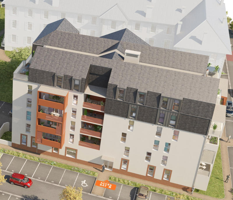 Appartement - 65 m² - 3 pièces