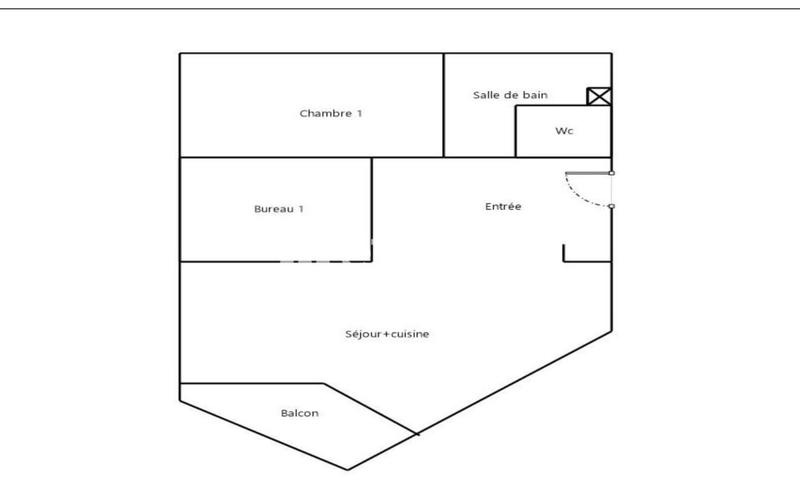 Appartement - 55 m² - 3 pièces