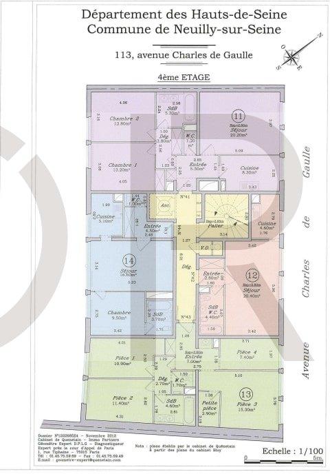 Appartement - 70 m² - 3 pièces