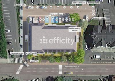 Appartement - 45 m² - 2 pièces