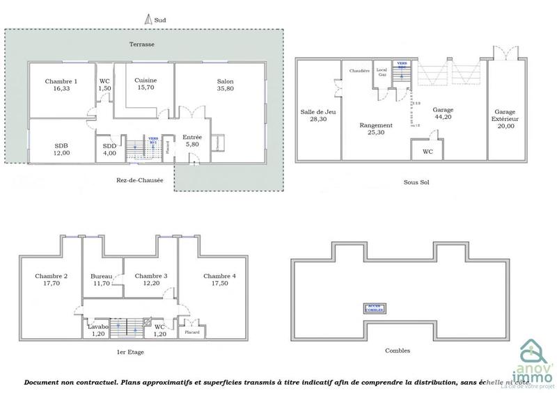 Maison - 166 m² - 7 pièces