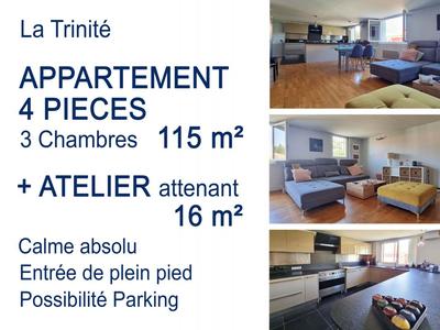 Appartement - 115 m² - 4 pièces