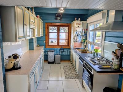 Maison de bois - 103 m² - 5 pièces