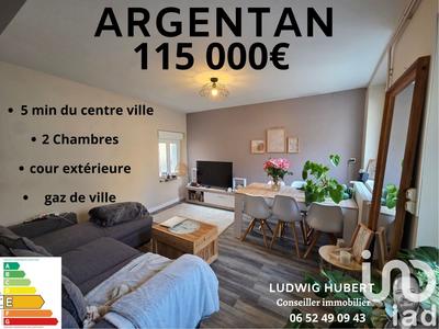 Maison - 66 m² - 3 pièces