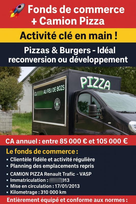 Fonds de commerce - Bureau - 20 m²