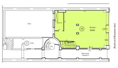 Local commercial - 120 m²