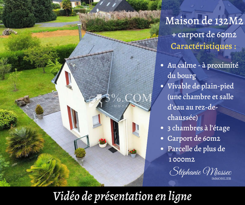 Maison traditionnelle - 132 m² - 6 pièces