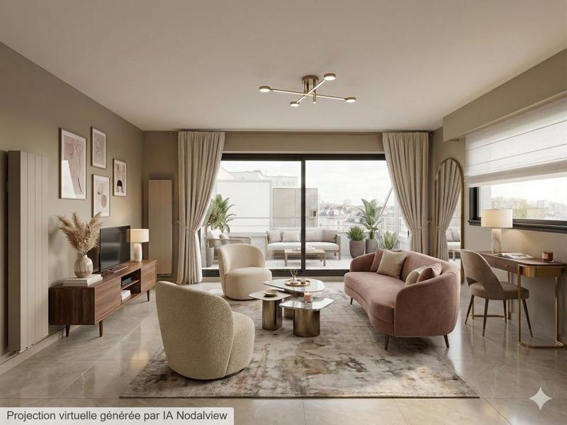 Appartement - 51 m² - 2 pièces