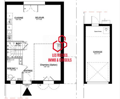 Maison - 93 m² - 4 pièces