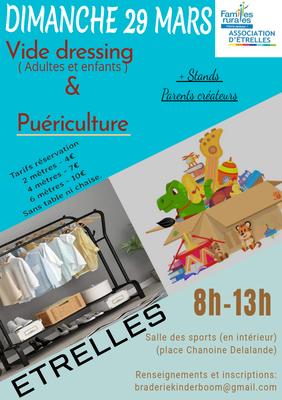 Vide dressing et puériculture