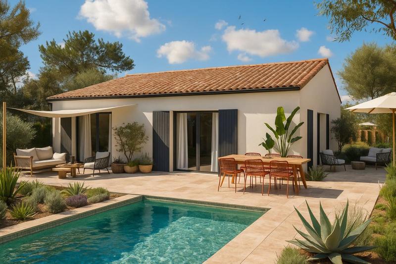 Maison - 70 m² - 3 pièces