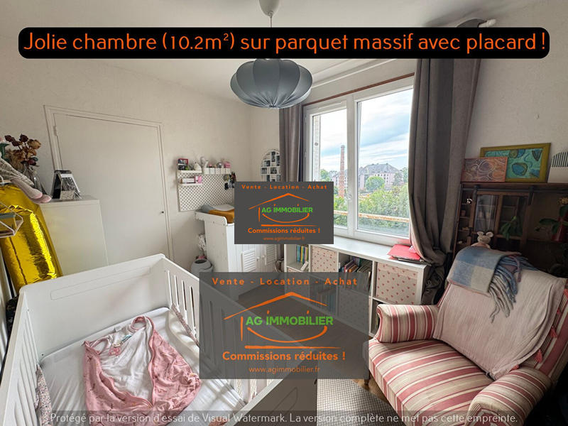 Appartement - 57 m² - 3 pièces