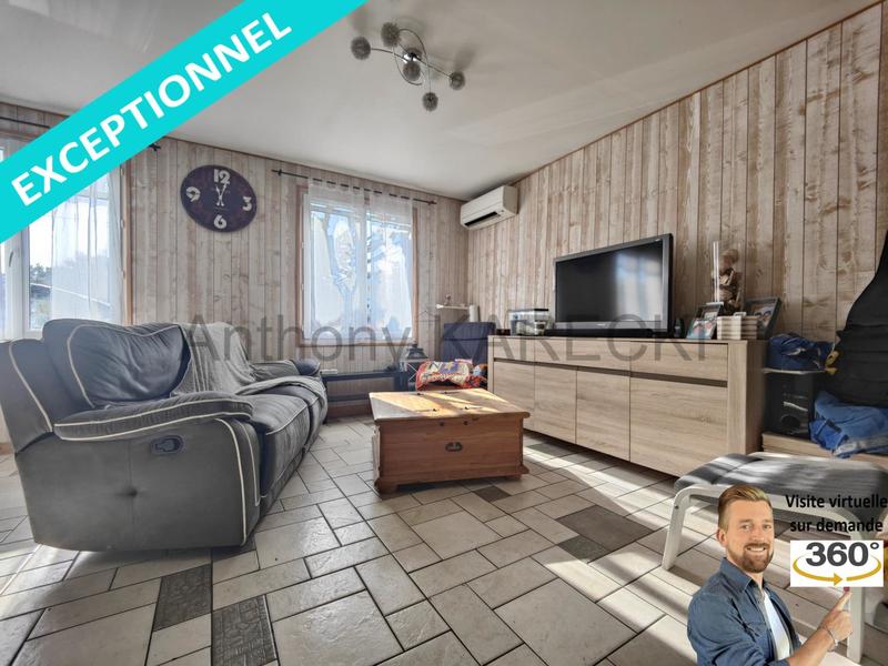 Maison - 96 m² - 5 pièces