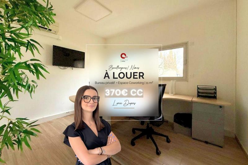 Bureau - 11 m² - 1 pièce