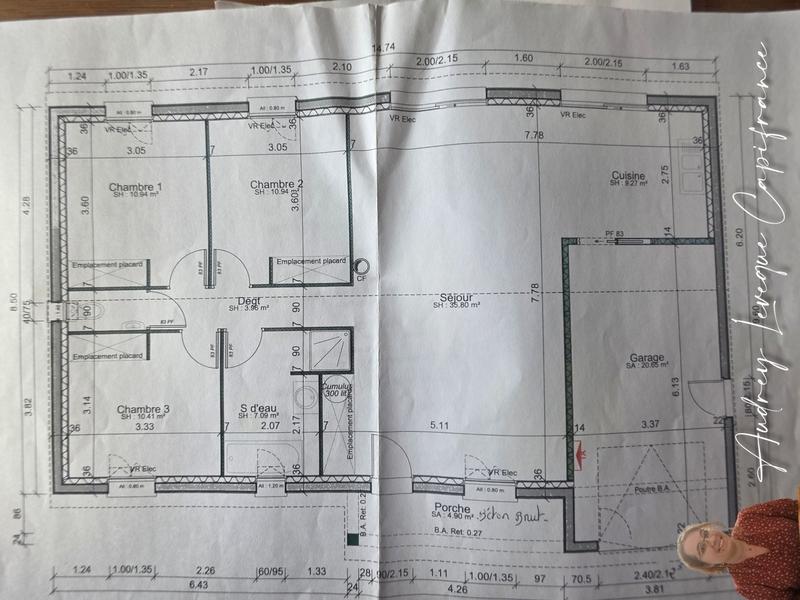 Maison - 96 m² - 4 pièces