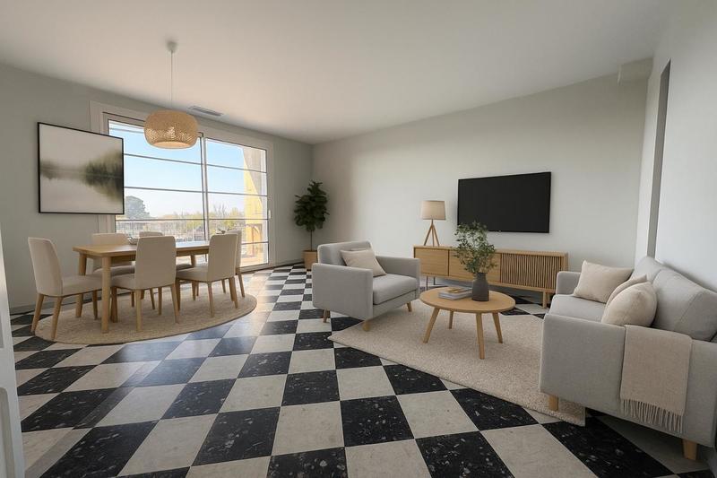 Appartement - 101 m² - 4 pièces