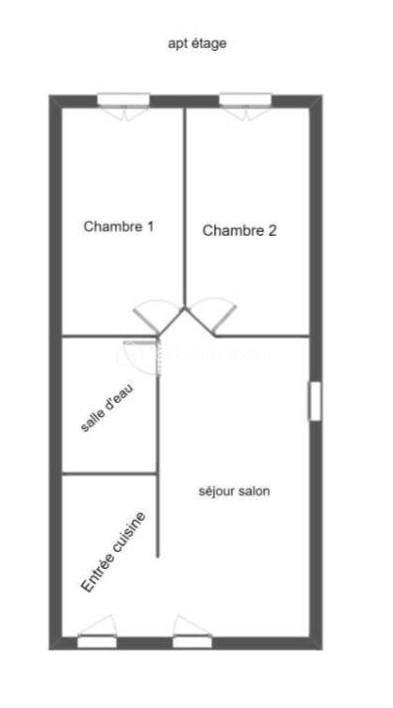 Maison de ville - 120 m² - 6 pièces