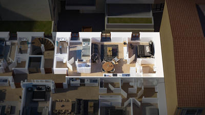 Appartement - 68 m² - 3 pièces