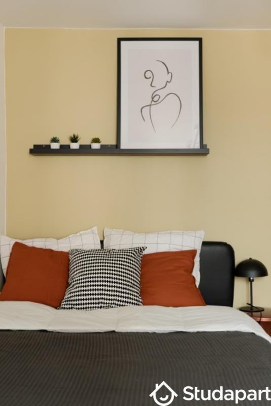 Chambre - 12 m² - 1 pièce