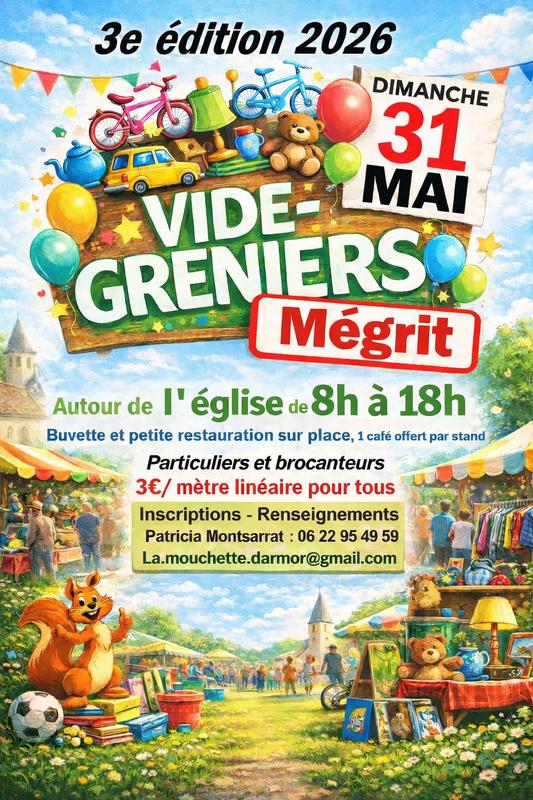 3eme vide grenier de Mégrit (22)
