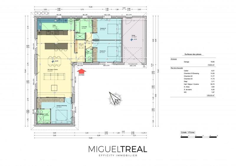 Villa - 109 m² - 5 pièces