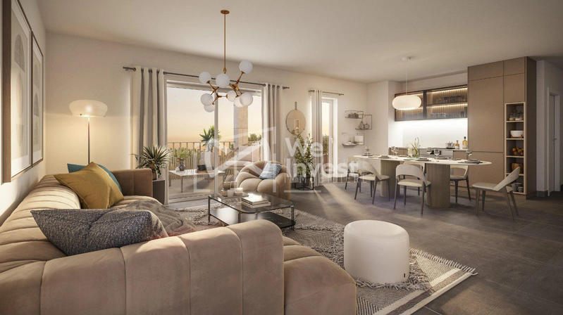 Appartement - 72 m² - 3 pièces